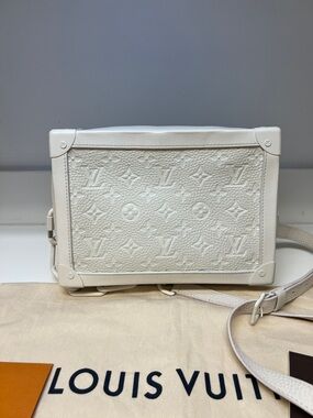 Louis Vuitton Ivory Monogram Soft Trunk Crossbody Bag